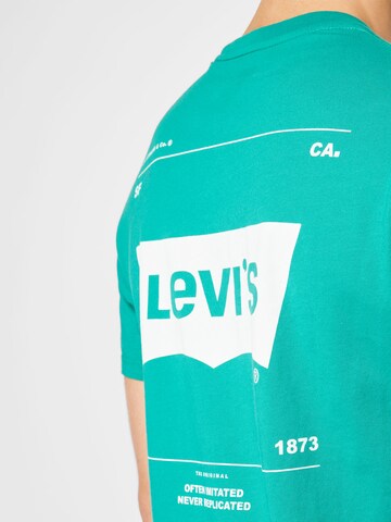 LEVI'S ® Normalny krój Koszulka 'Housemark Graphic Tee' w kolorze zielony