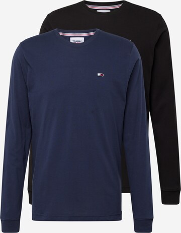 T-Shirt Tommy Jeans en bleu : devant