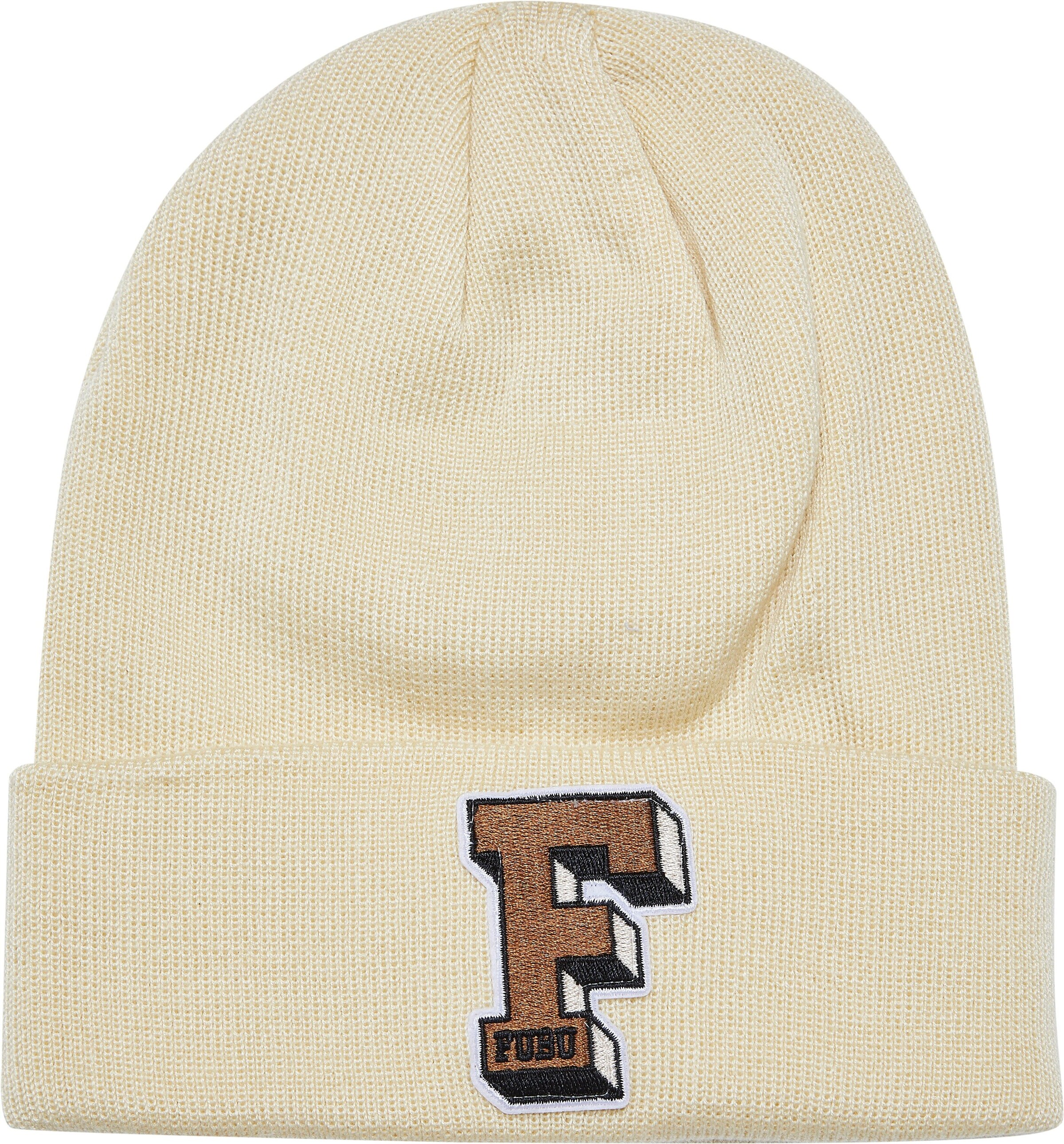 Berretto di FUBU in beige: frontale
