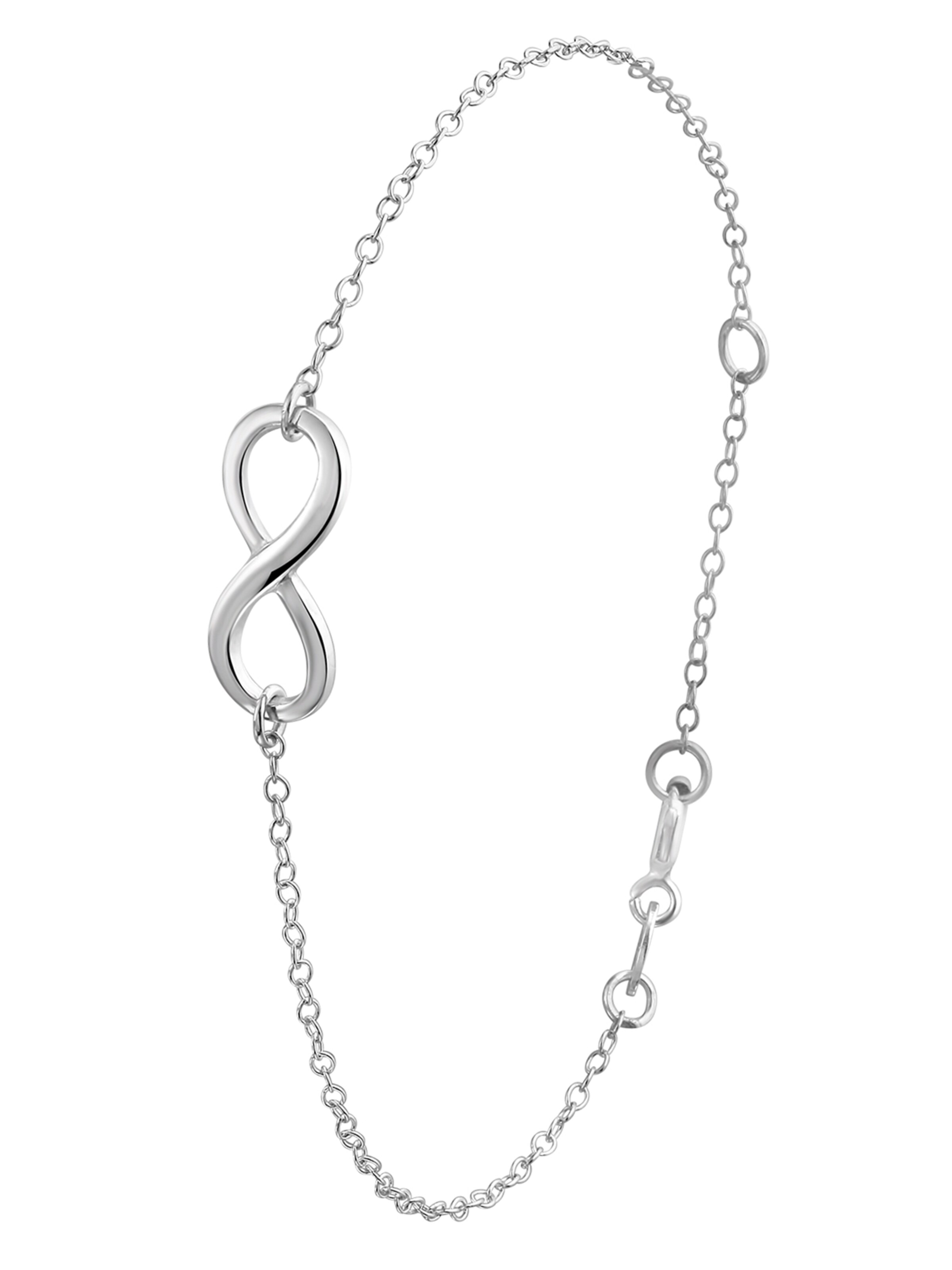 Lucardi Bracelet in Silver: front