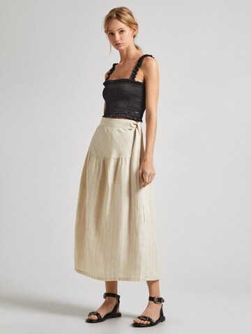 Pepe Jeans Rock 'Effie' in Beige