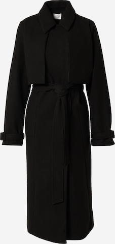 Kendall for ABOUT YOU Ανοιξιάτικο και φθινοπωρινό παλτό 'Remi' σε μαύρο: μπροστά