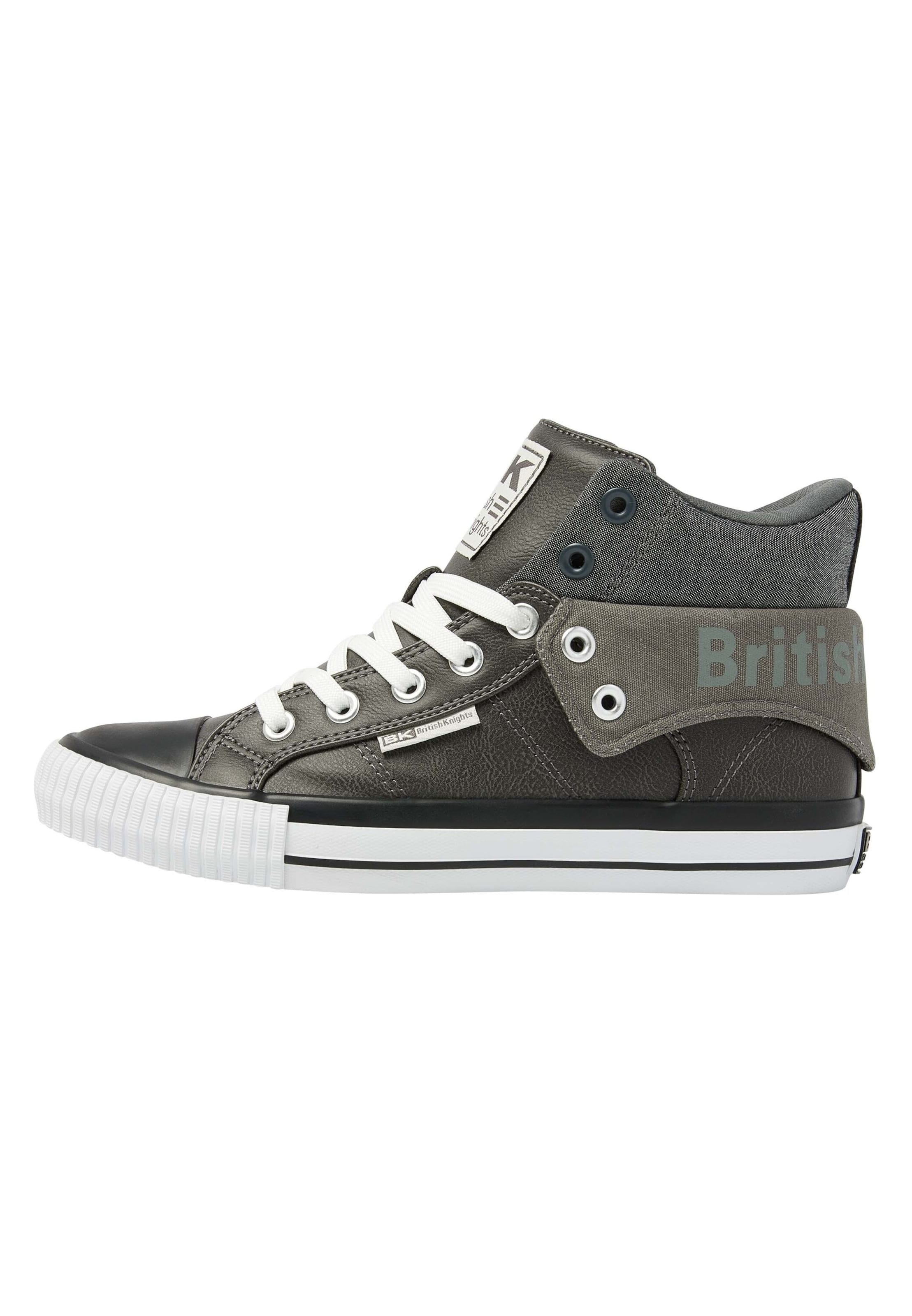 BRITISH KNIGHTS Sneaker 'ROCO' in Grau: Vorderseite