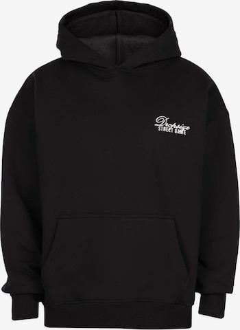 Felpa 'Studios' di Dropsize in nero: frontale