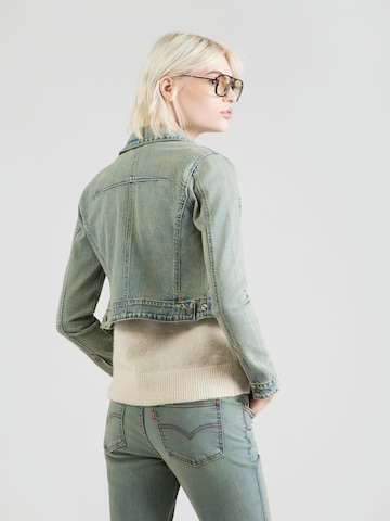 mėlyna LEVI'S ® Demisezoninė striukė 'Y2K Stretch Fitted Trucker Jacket'