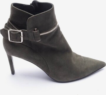 Balenciaga Dress Boots in 40 in Green: front