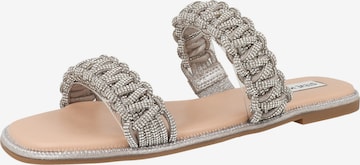 STEVE MADDEN Muiltjes 'Nyssa' in Zilver: voorkant