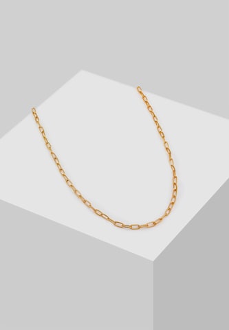 KUZZOI Halskette Basic Kette in Gold