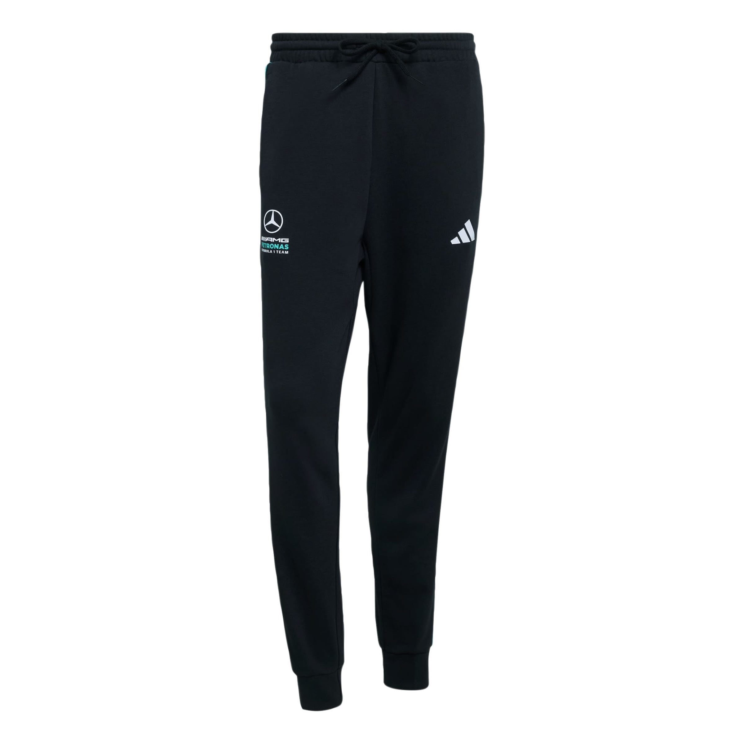 Tapered Pantaloni sportivi 'Mercedes-Amg Petronas Formula 1 Team Dna' di ADIDAS PERFORMANCE in nero: frontale