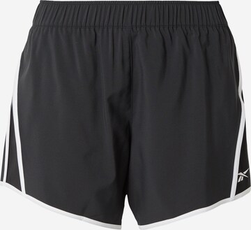 Reebok Regular Sportshorts in Schwarz: predná strana