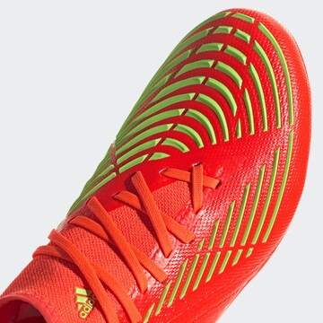 Chaussure de foot 'Predator Edge.2 Firm Ground' ADIDAS PERFORMANCE en rouge
