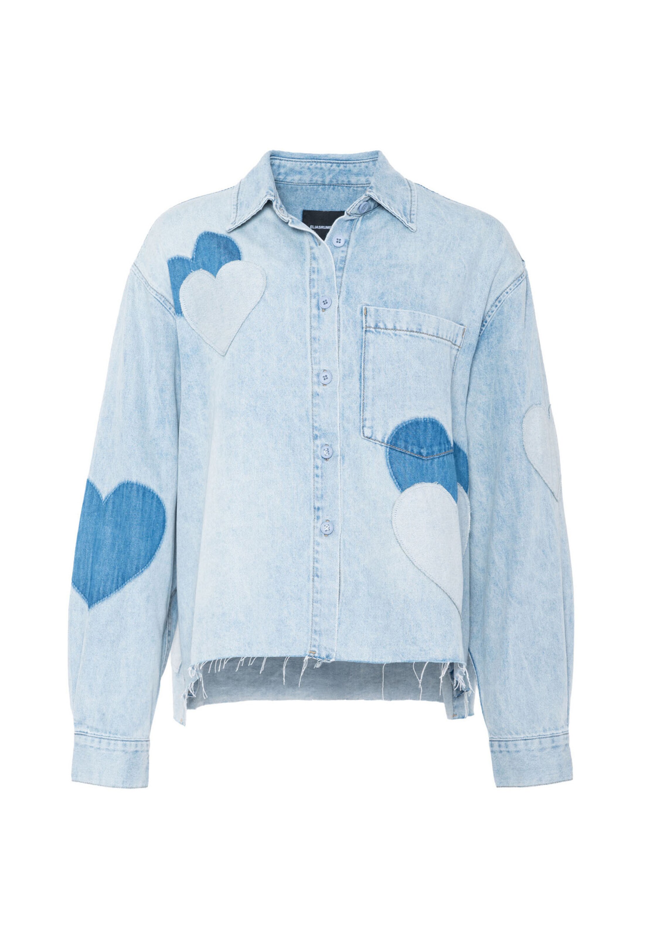 Elias Rumelis Shirt 'BEBA' in Blau: Vorderseite