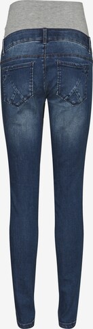 MAMALICIOUS Skinny Jeans 'Jackson' in Blue