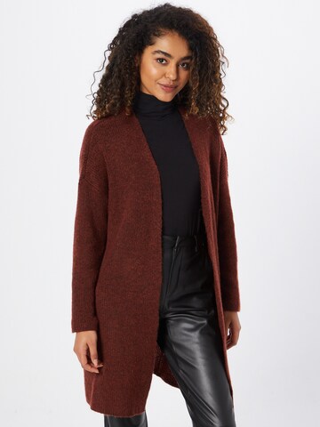 Cardigan 'Vigga' VERO MODA en rouge : devant