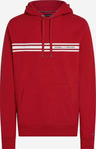 TOMMY HILFIGER Свитшот в Красный: спереди