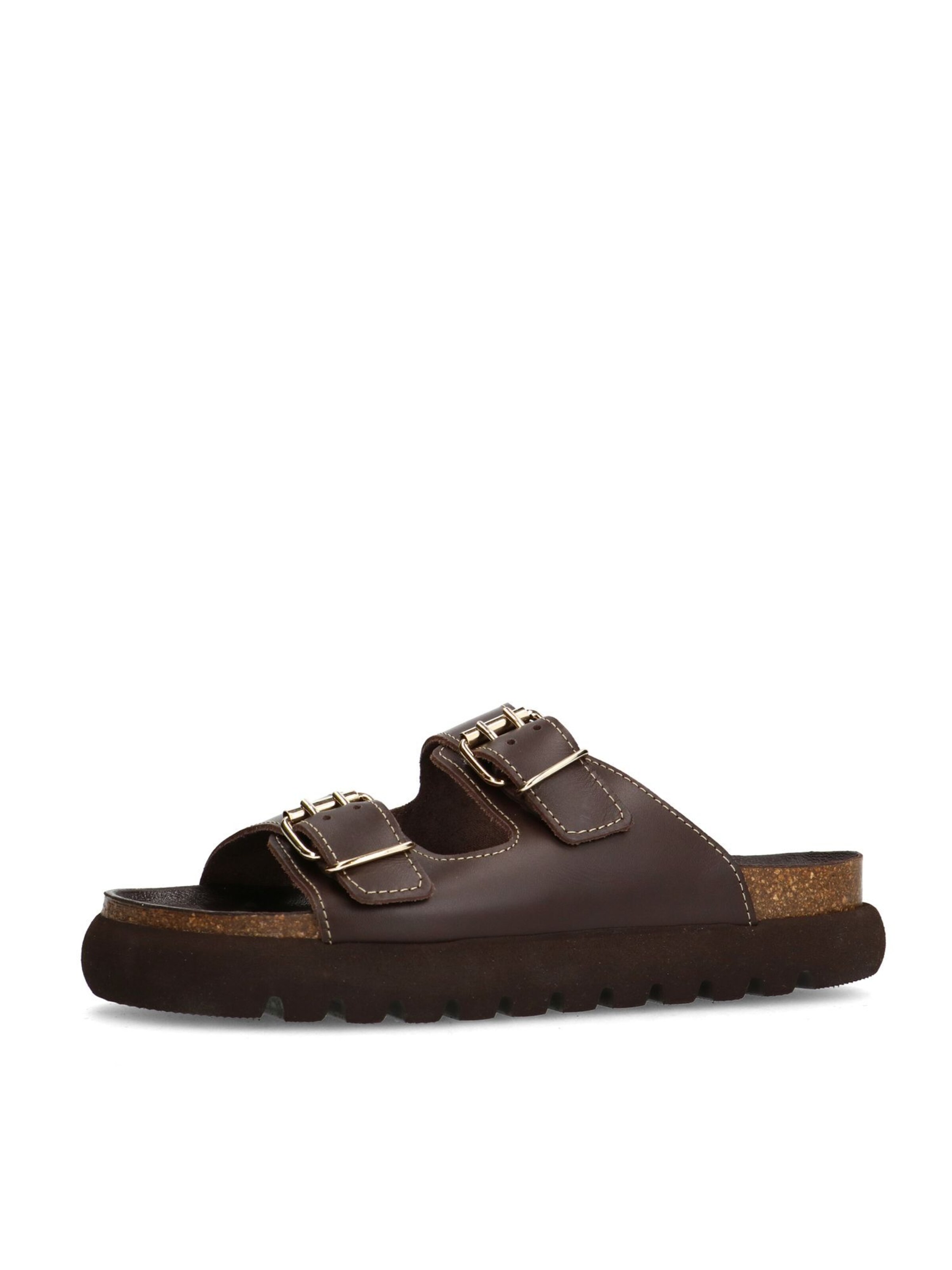 Mule SACHA en marron : devant