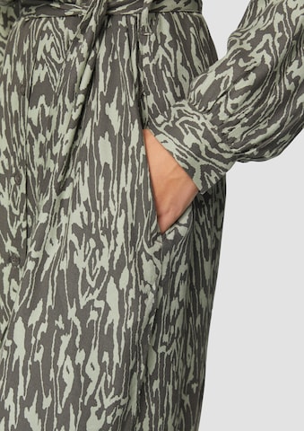 Robe-chemise QS en vert