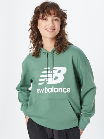 new balance Collegepaita värissä vihreä: edessä