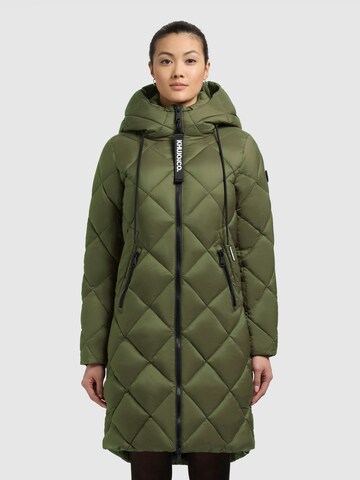 Cappotto invernale 'Linda' di khujo in verde: frontale