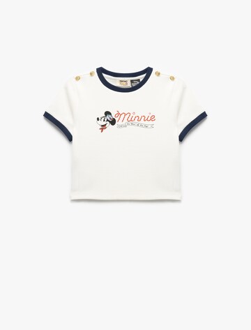 Koton T-Shirt in Weiß: Vorderseite
