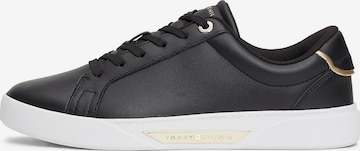 Sneaker low 'Chic' de la TOMMY HILFIGER pe negru: față