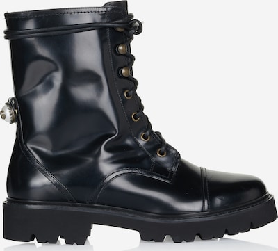 DOLCE & GABBANA Schnürstiefelette in schwarz, Produktansicht