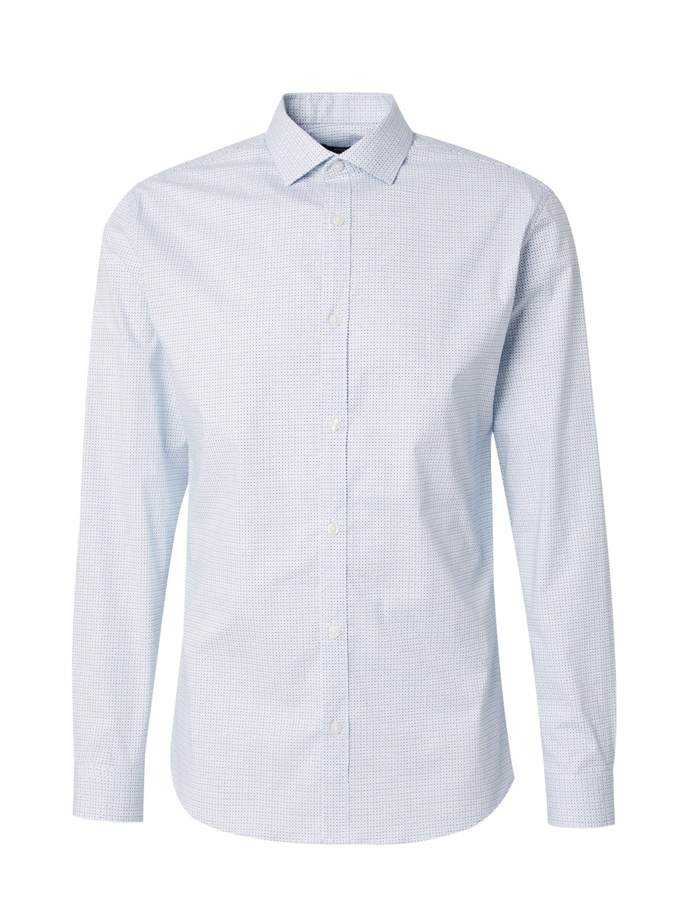 JACK & JONES Slim fit Πουκάμισο 'JPRBLABLACKPOOL' σε μπλε: μπροστά