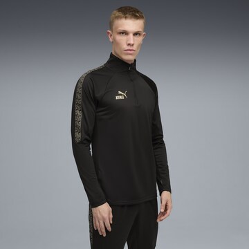 T-Shirt fonctionnel 'King Touch' PUMA en noir : devant