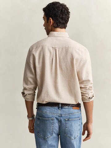 GANT Regular Fit Hemd‌‌‌‌‌‌‌ in Beige