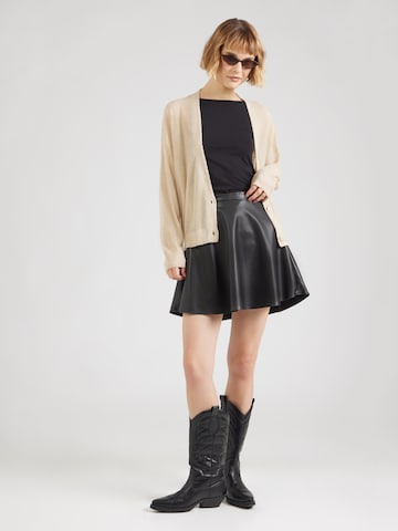 UNITED COLORS OF BENETTON Knit cardigan in Beige