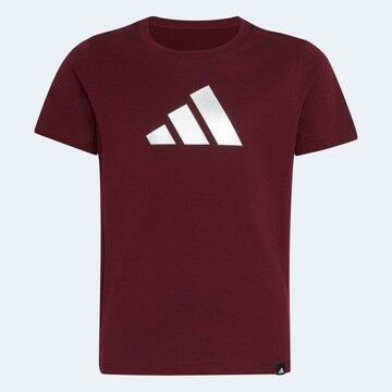 ADIDAS SPORTSWEAR Shirt in Red: front
