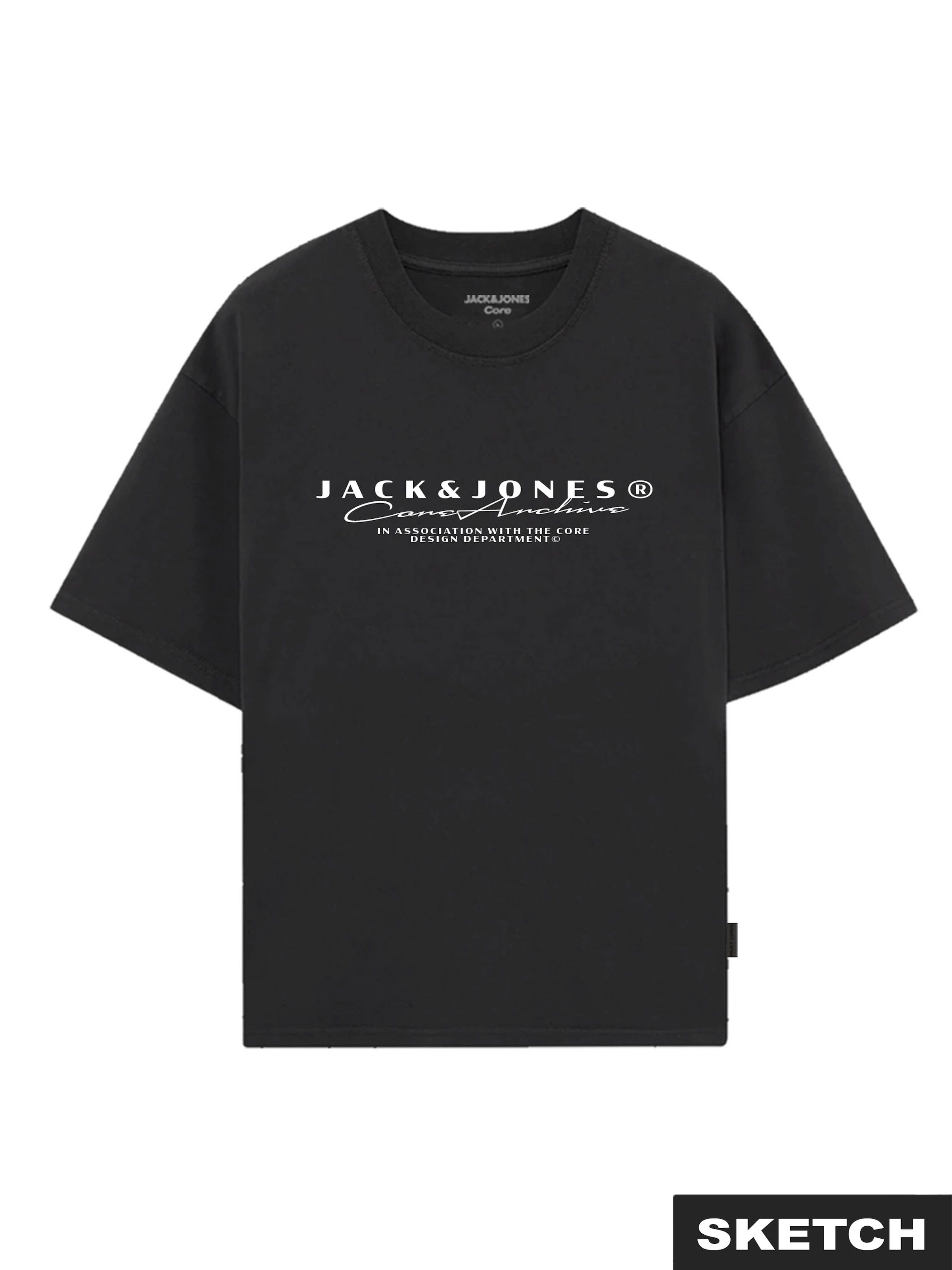 JACK & JONES Shirt in Black