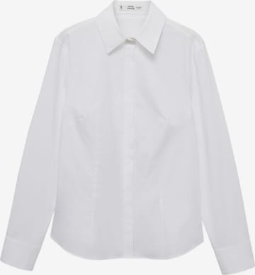 MANGO Blouse 'SOFIA' in White: front