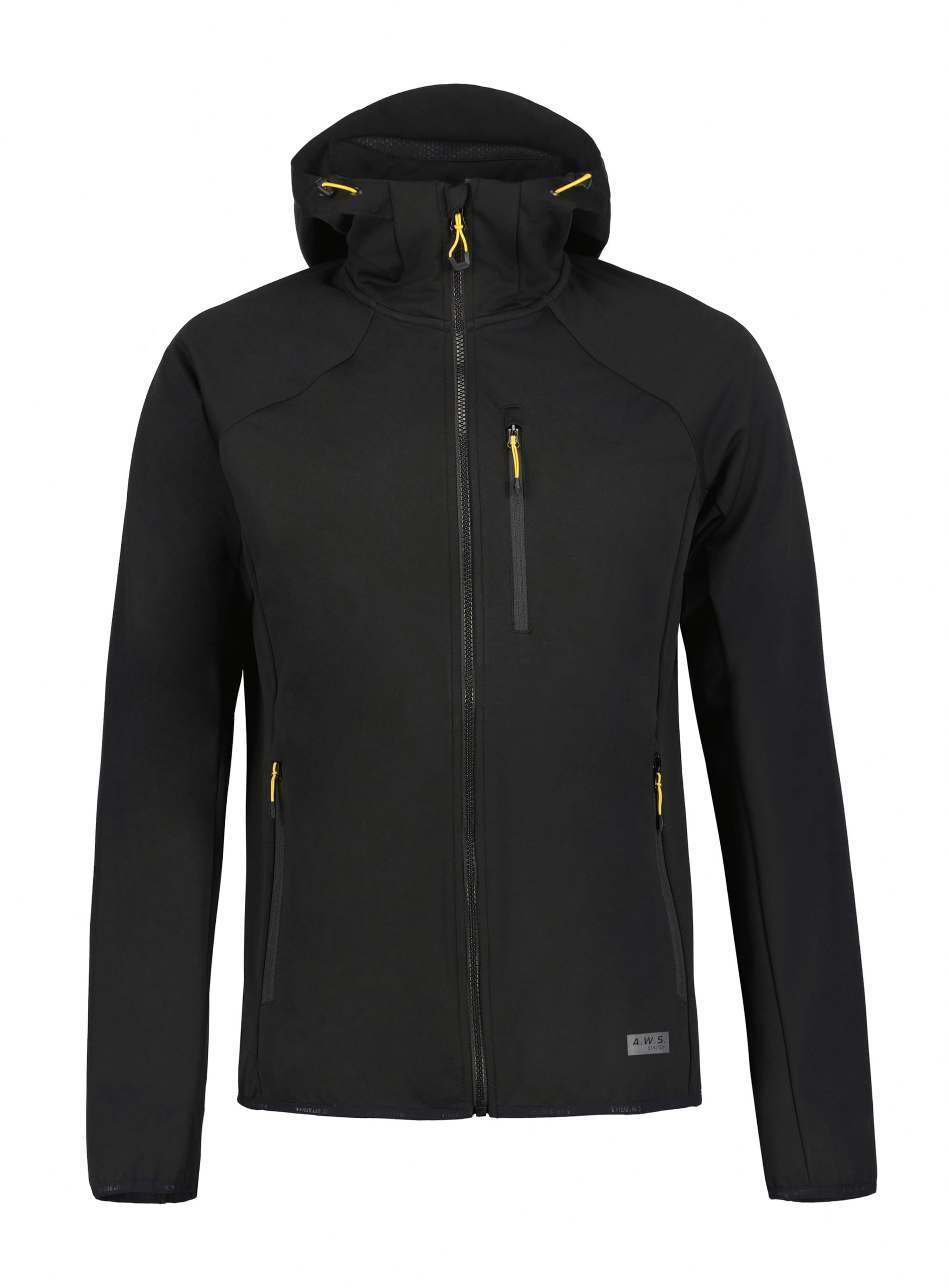 ICEPEAK Kültéri kabátok 'Bradford' - fekete: elől