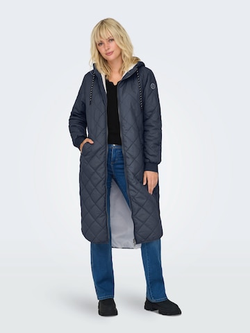 ONLY Winter Coat 'ONLNEW SANDY' in Blue: front