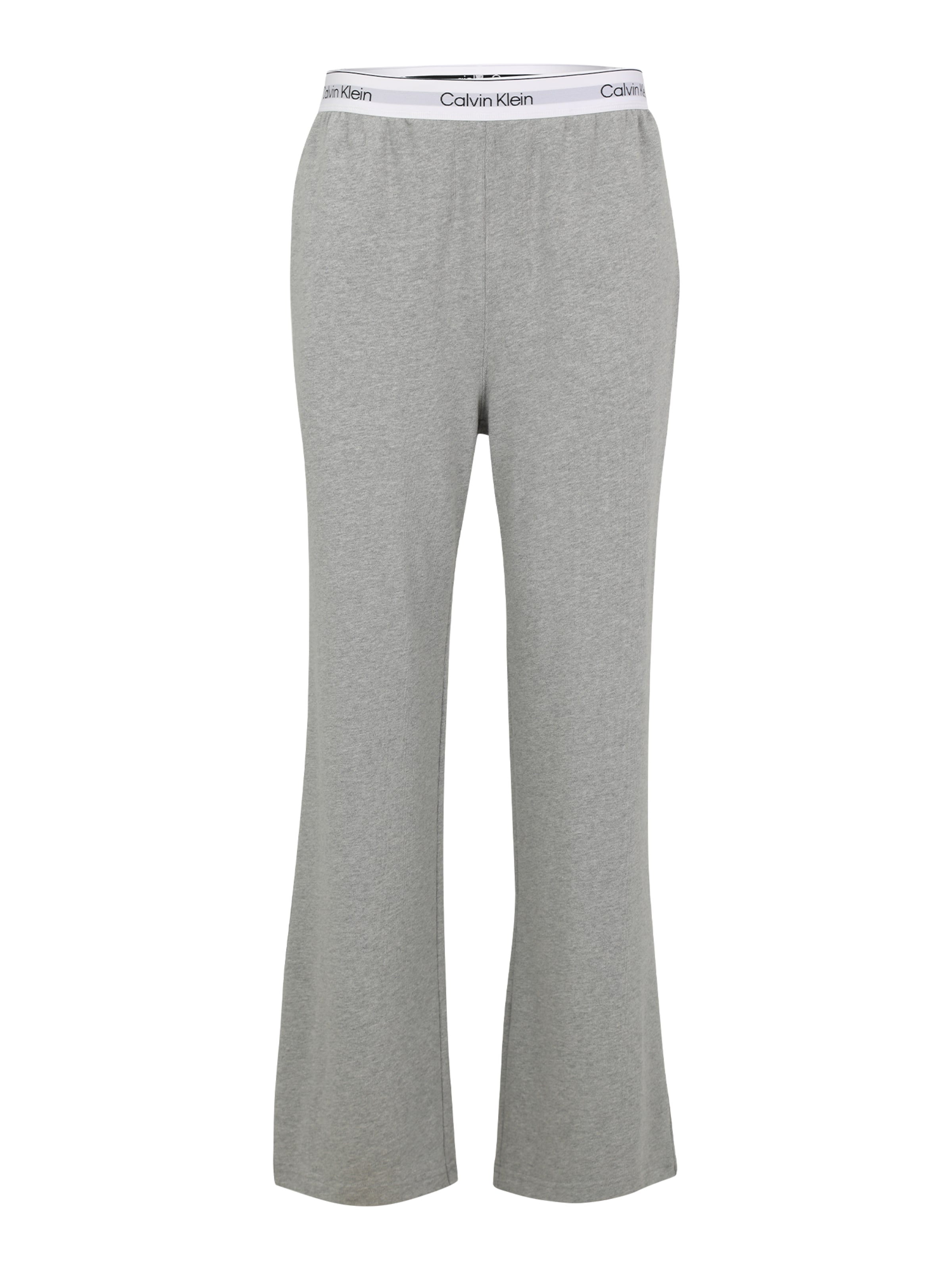 pilka Calvin Klein Standartinis Kelnės: priekis