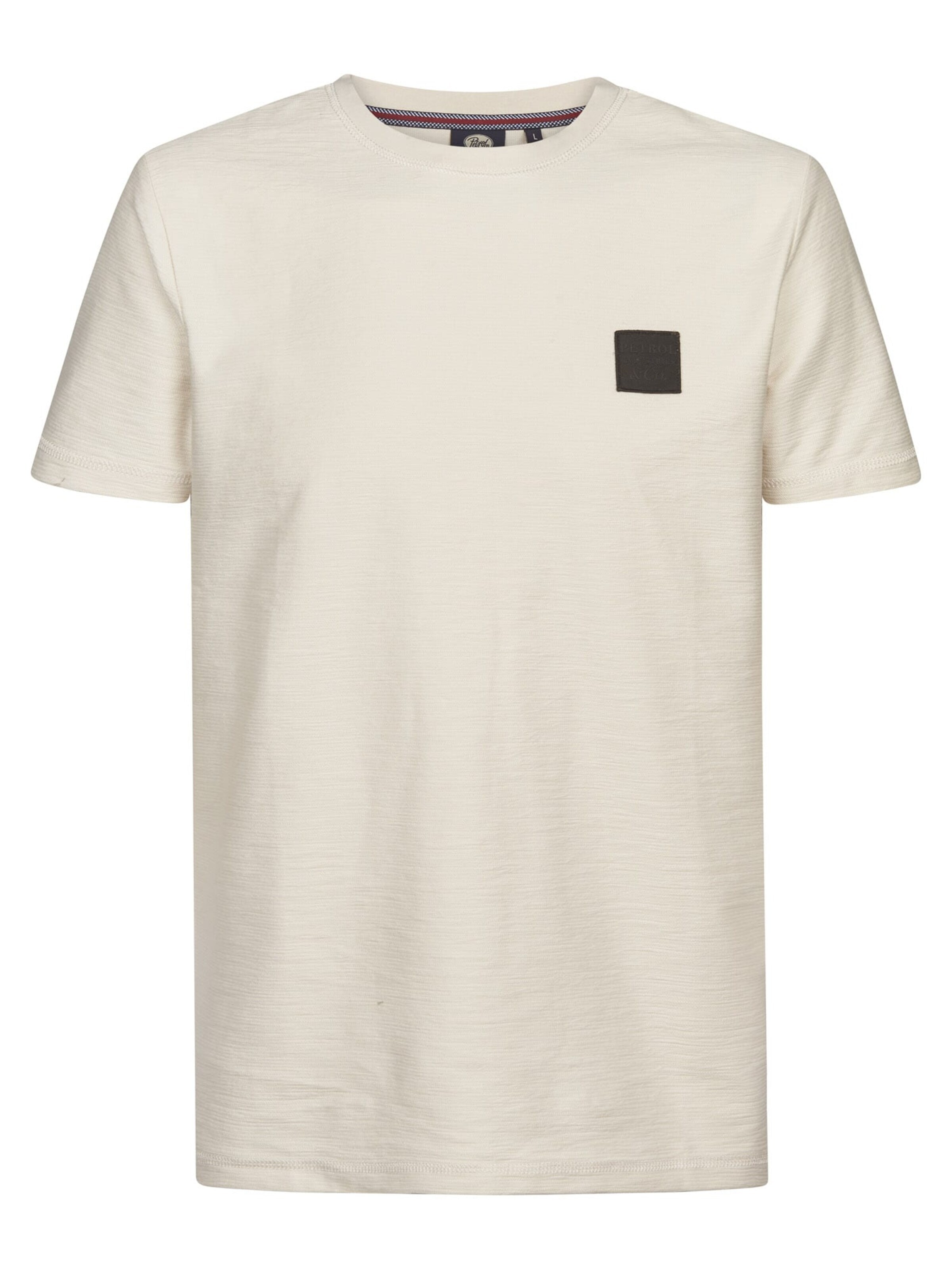 PETROL INDUSTRIES MEN Shirt in Beige: voorkant