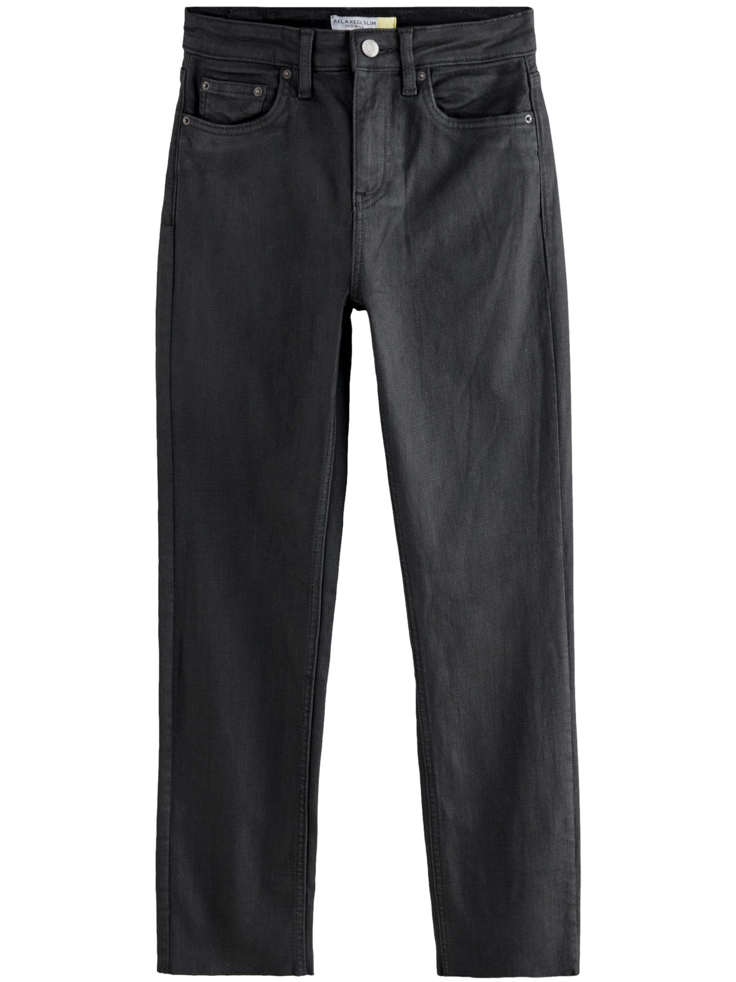 Next Slimfit Jeans in Zwart: voorkant