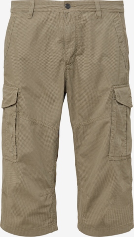 Pantalon cargo 'File' s.Oliver en vert : devant