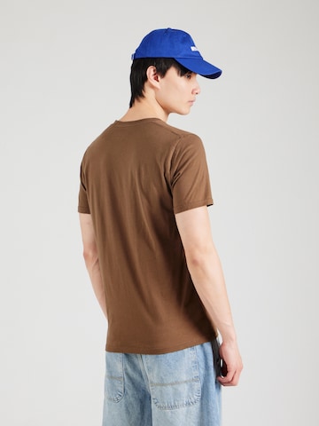 T-Shirt HOLLISTER en marron