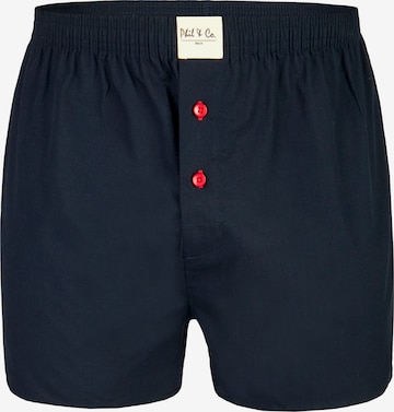 Phil & Co. Berlin Boxershorts ' Uni ' in Blauw