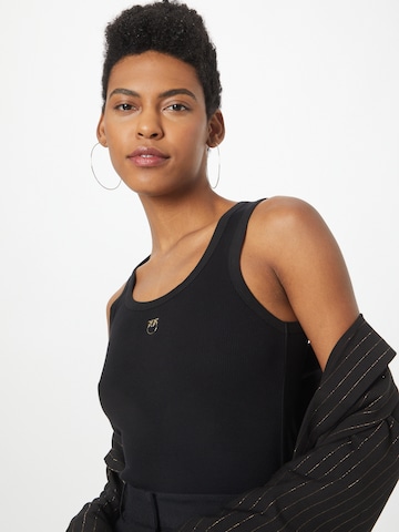 PINKO Top 'CALCOLATORE CANOTTIERA' in Black