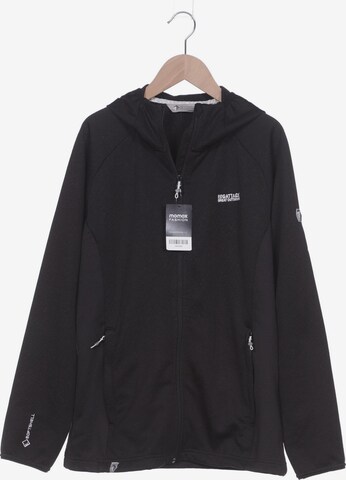 REGATTA Sweatshirt & Zip-Up Hoodie in XL in Black: front