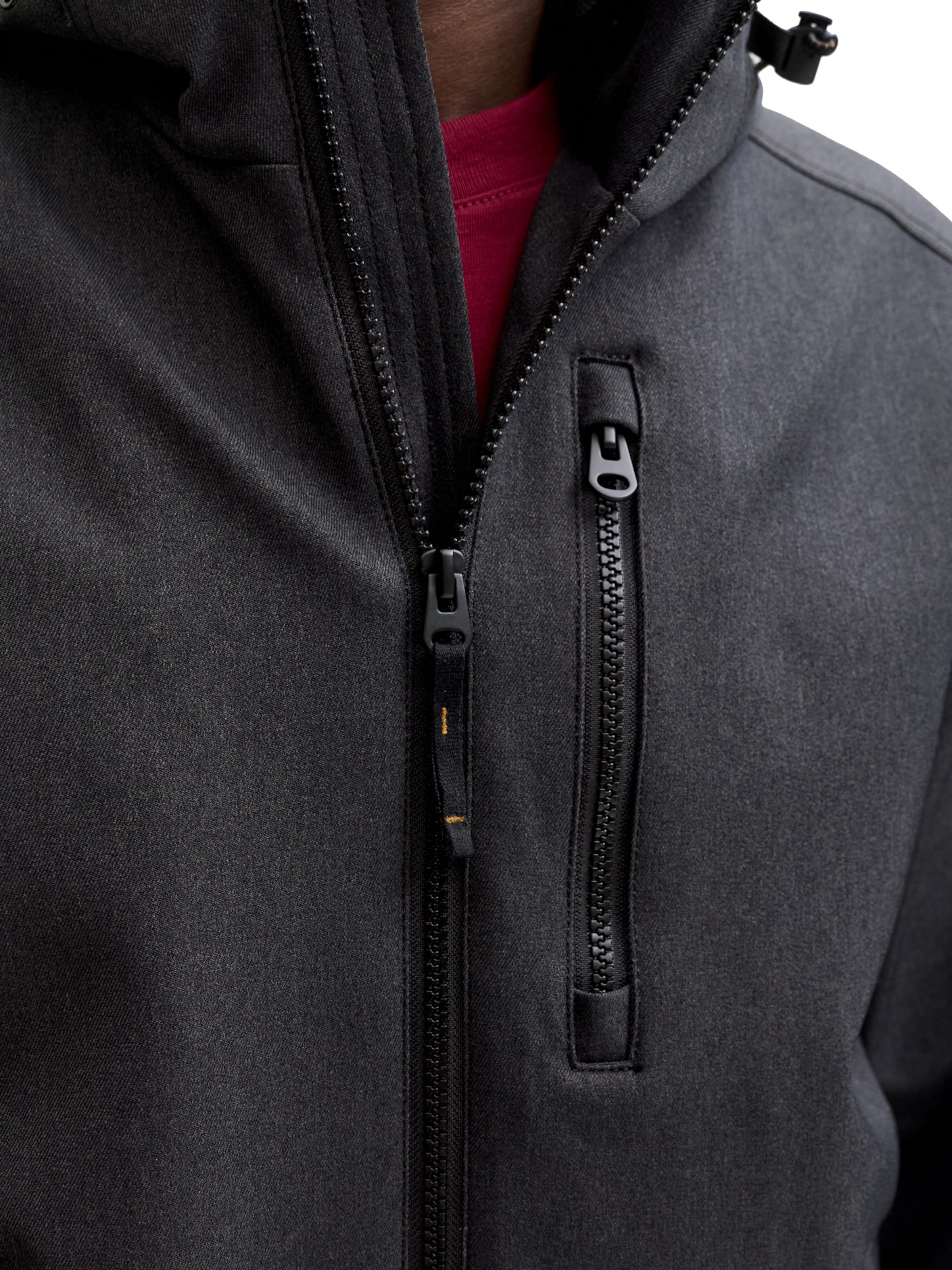 JACK & JONES Tussenjas 'Adam' in Zwart