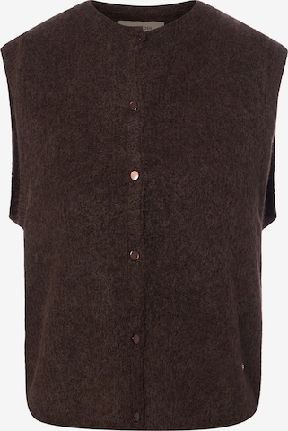 Cardigan 'MMAlmine Thora' MOS MOSH en marron : devant