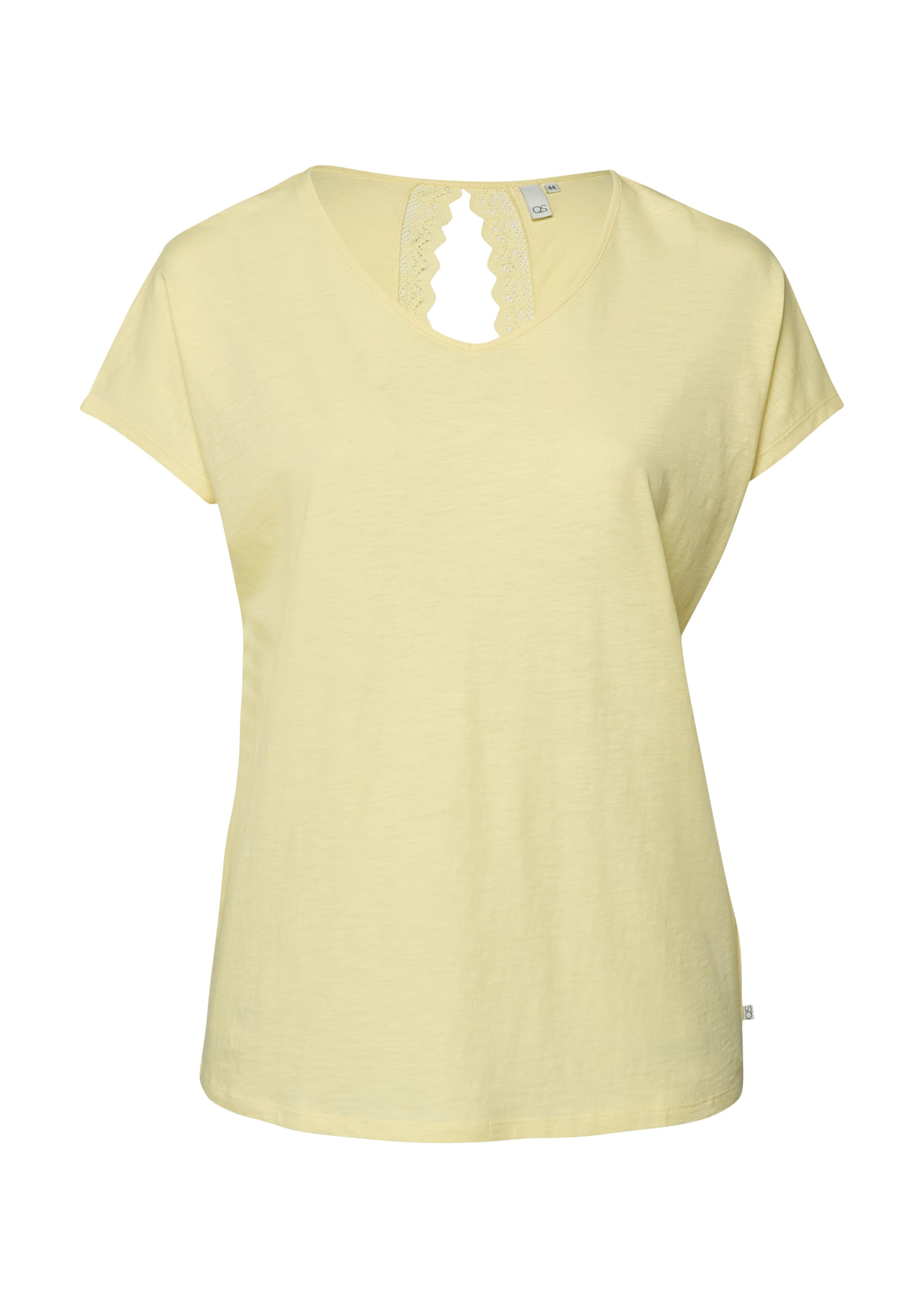 QS Shirt in Yellow: front