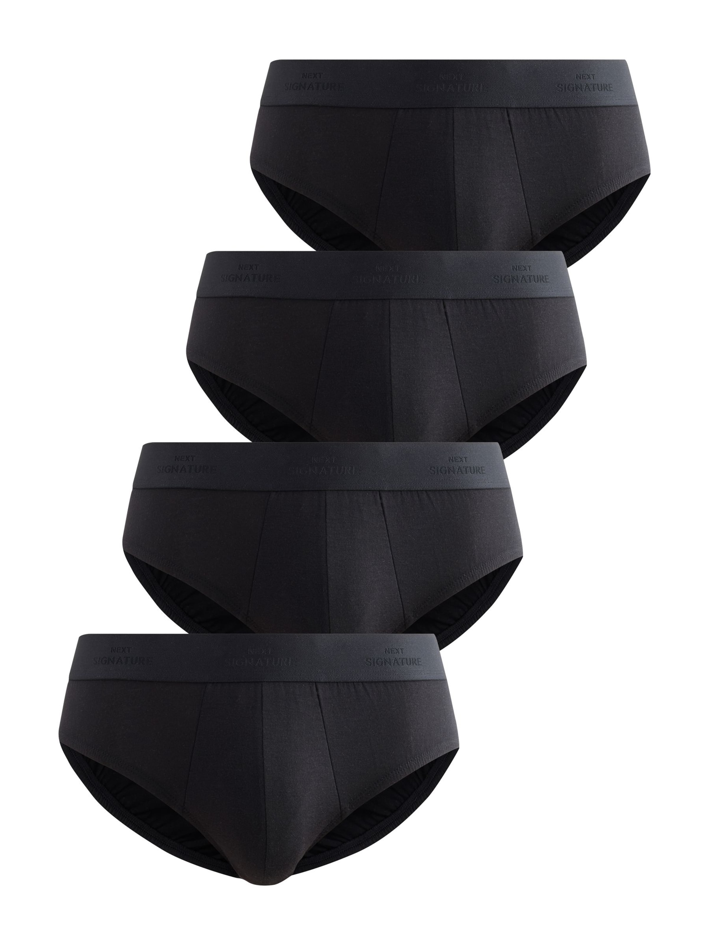 Slip di Next in nero: frontale