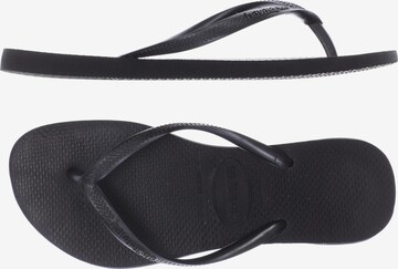 HAVAIANAS Sandalen 38 in Schwarz: predná strana