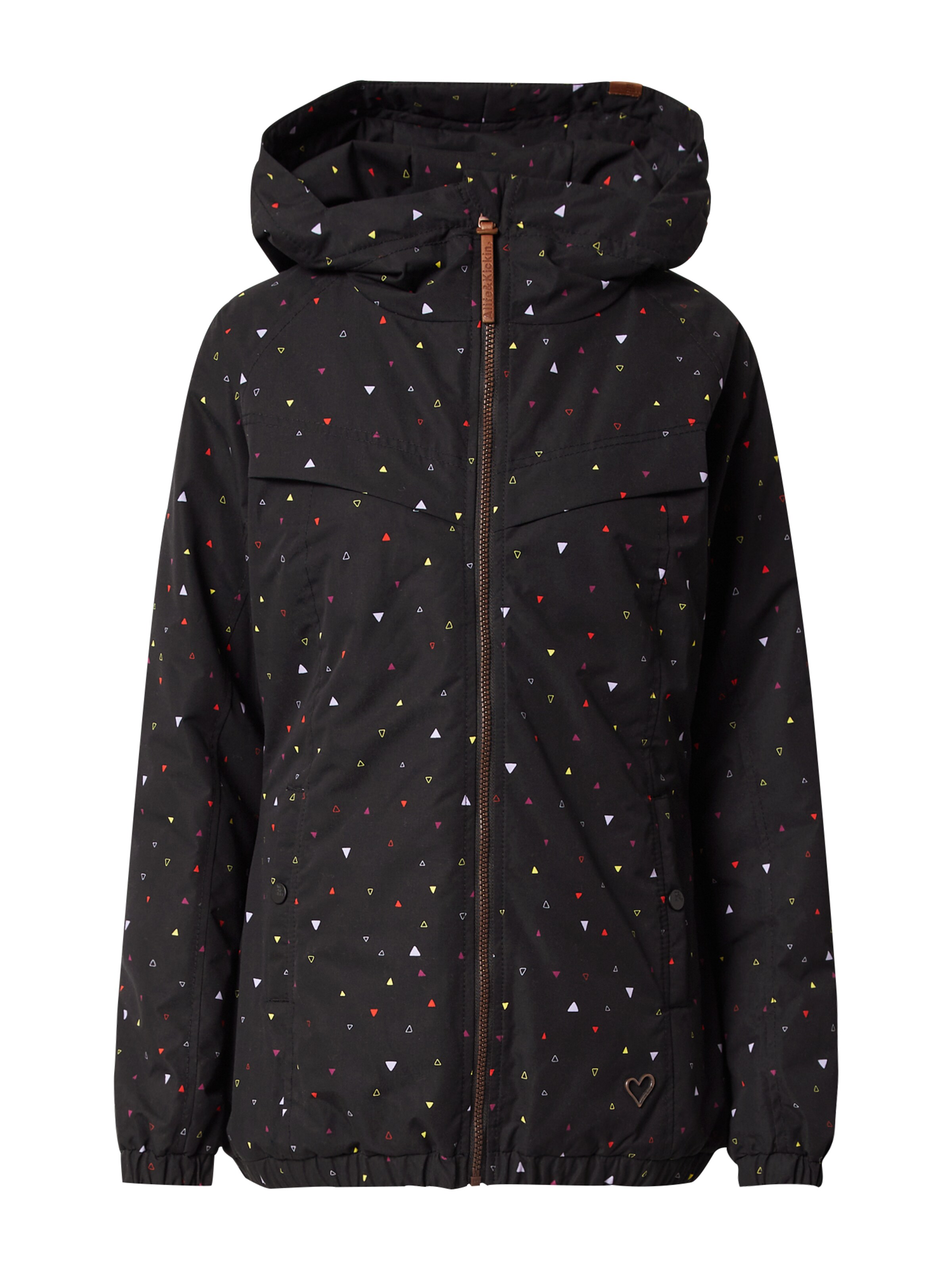 Veste mi-saison 'Black MambaAK' alife & kickin en noir : devant