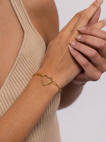 PURELEI Armband 'Palekana Heart' in Gold